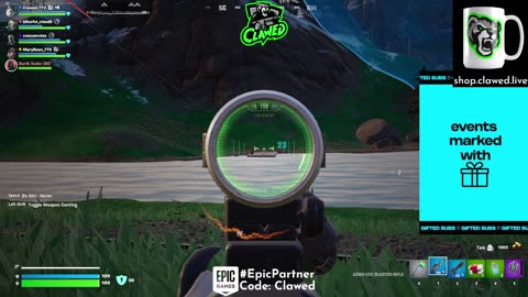 👀 FREE SKINS? 👀🔥#EpicPartner Code: Clawed 🔥 shop.clawed.live 🔥 !grabtap #ad 🔥