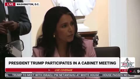 Tulsi Gabbard has a team investigating electronic voting machines 🧐