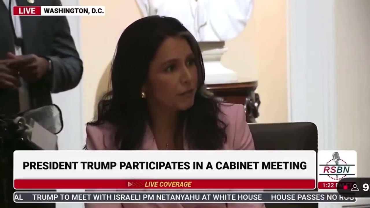 Tulsi Gabbard has a team investigating electronic voting machines 🧐