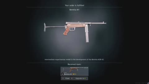 Enlisted: Beretta M1 Submachine gun