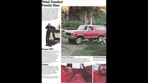1978 Ford Bronco catalog