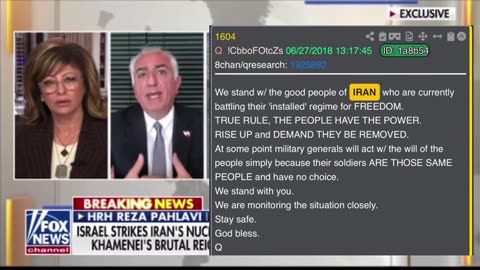 WATCH IRAN, MARIA BARTIROMO, Q PROOFS FROM @inthematrixxx