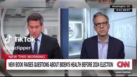 Jake Tapper: admits conservative accusations of him not covering Biden's decline