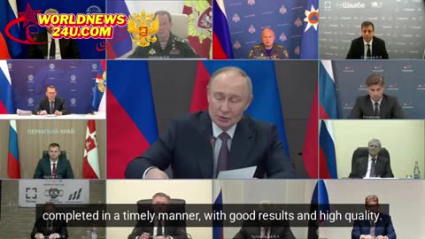 Putin held a meeting of the military-industrial commission in Perm.
