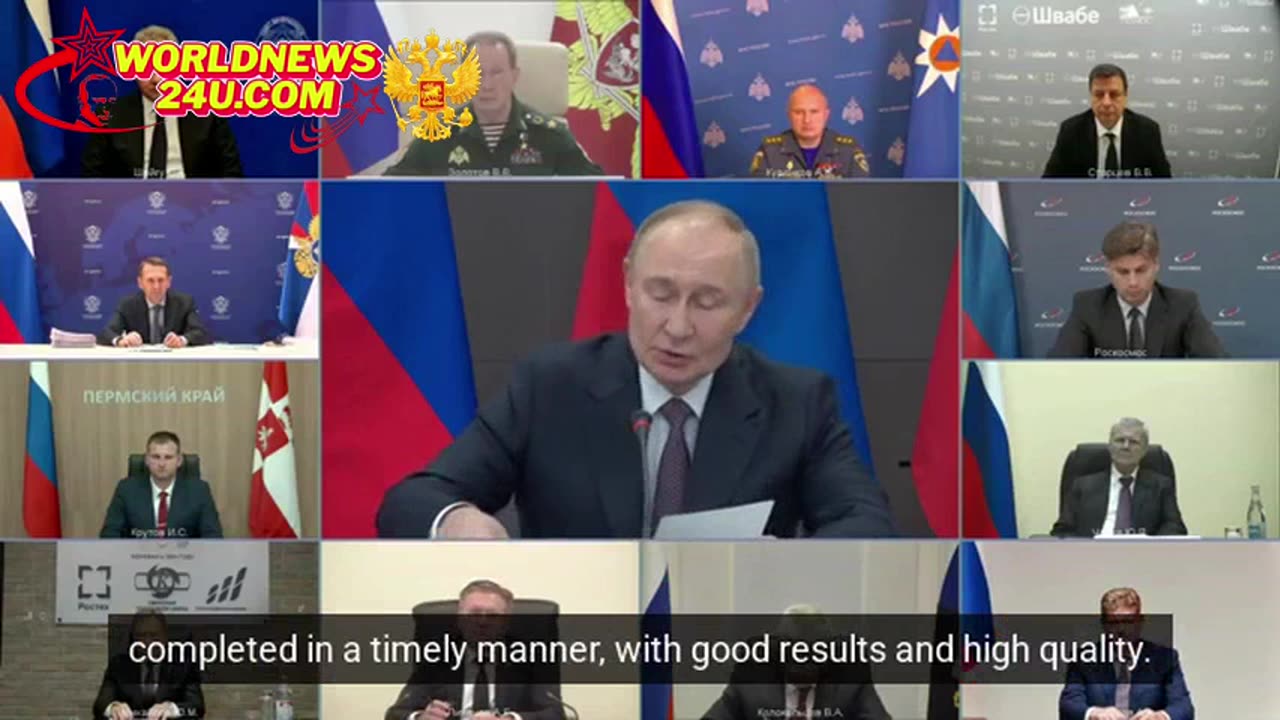Putin held a meeting of the military-industrial commission in Perm.