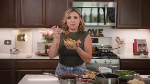 Bowls of taco salad that will surprise your family!