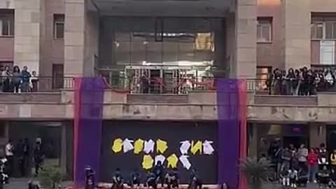Viral: amity university noida life | amity university college life| fest dance |