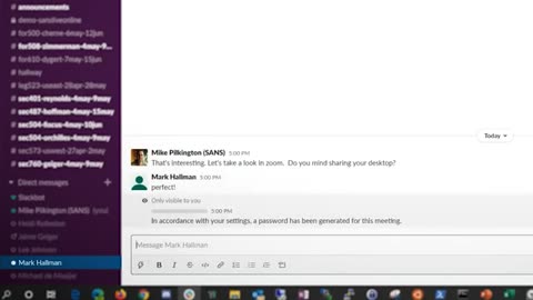 SANS Live Online Interactive Live Lab Environment Demo: Slack, Local and Remote Lab Demonstrations