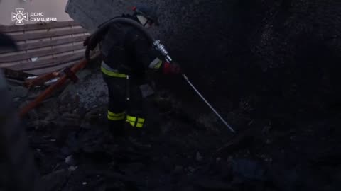 In the border region of Sumy region, employees of the State Emergency Service