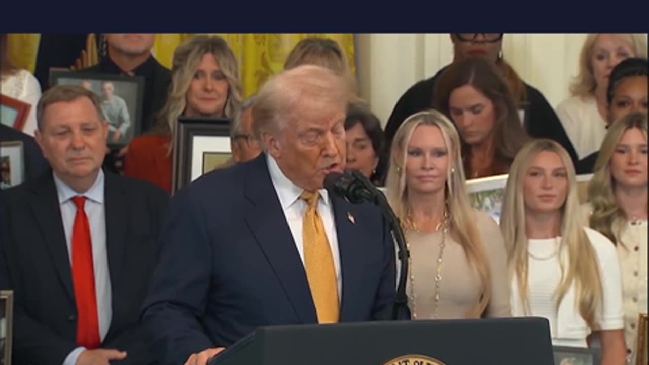 President Trump signed legislation to amend the Controlled Substances Act