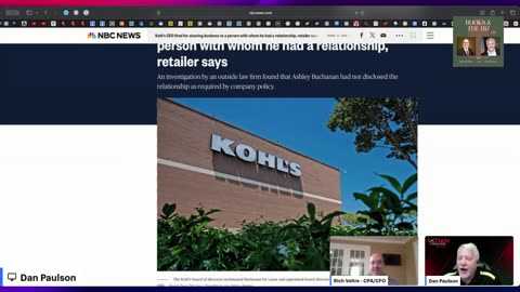 Kohl's CEO Fired! Ethics in Business