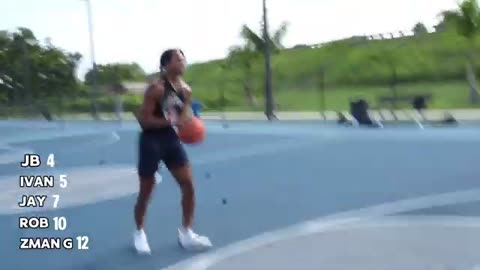 CRAZY GAME WINNER 1v1 KING OF THE COURT BASKETBALL (INTENSE)