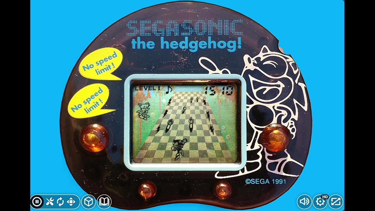Sonic the Hedgehog LCD Gameplay
