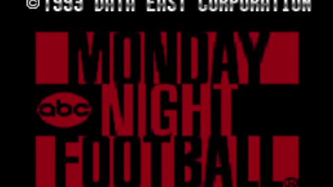 Snes Rom ABC Monday Night Football