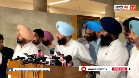 ਪ੍ਰਤਾਪ ਸਿ ਘ ਬਾਜਵਾ ਨੇ ਭਗਵੰਤ ਮਾਨ ਸਰਕਾਰ ਨੂ ਵਾਅਦਿਆਂ ਤੋ ਭੱਜਣ ਵਾਲੀ ਸਰਕਾਰ ਕਿਹਾ AwazeQaumTv Polly Punjab