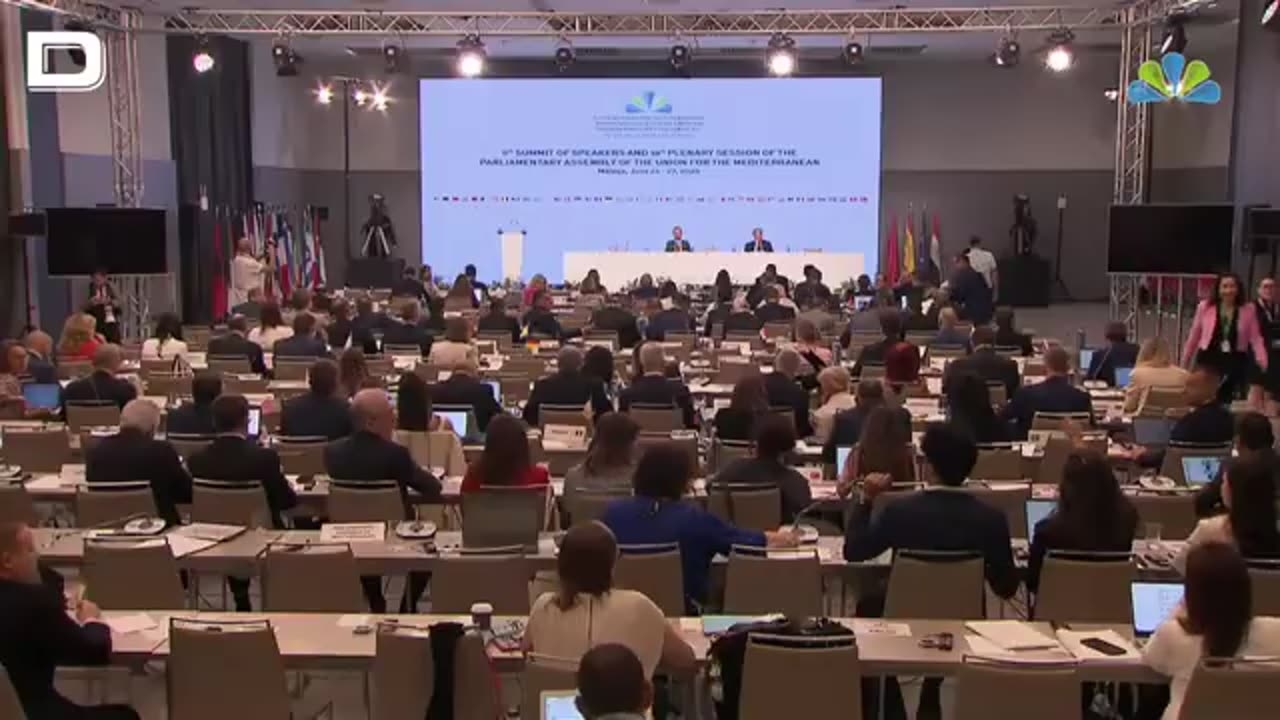 ÎN DIRECT PLENARA SESIUNII ADUNĂRII PARLAMENTARE A UNIUNII MEDITERANEENE!