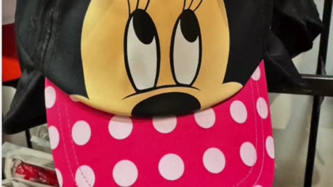 Disney Parks Minnie Mouse Character Hat #short