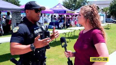Organizers at the Black Joy Festival in Orlando called the COPS