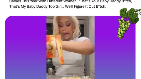 Cardi B Responds to Stefon Diggs Baby Rumors: “That’s Your Baby Daddy… That’s My Baby Daddy Too”