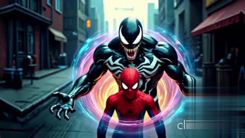 venome meet spider man