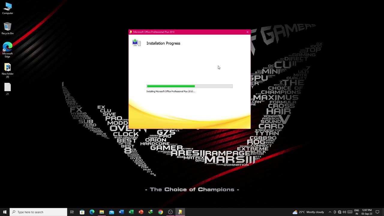 How ton Install MS Office 2010