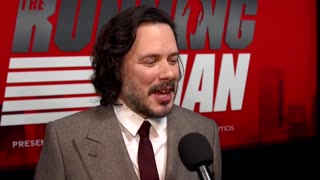 The cast of 'The Running Man' hit the red carpet in New York