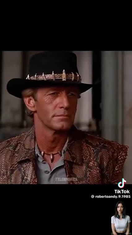 THE ENTIRE HEART OF THE MOVIE CROCODILE DUNDEE 🐊🔪 WAS THE SCENE THAT WAS PULLED❗