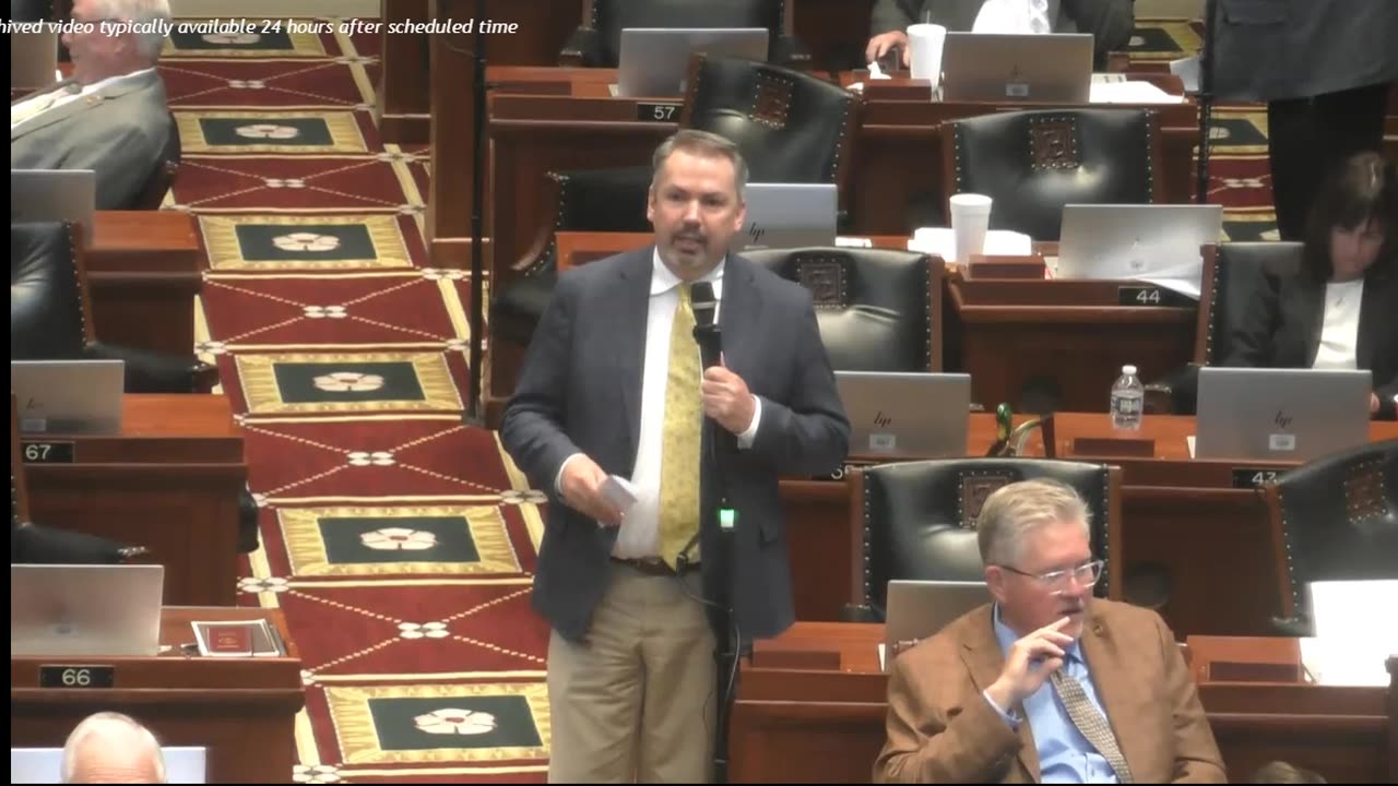 Representative Jamie Gragg on SB 3