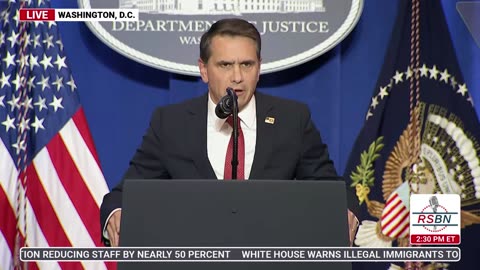 WATCH: Deputy Attorney General Todd Blanche Gives Speech at Department of Justice - 03/14/25