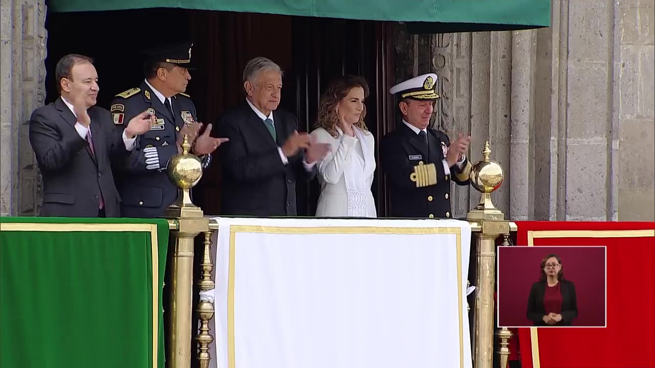 Desfile Militar 2019, desde Ciudad de México.