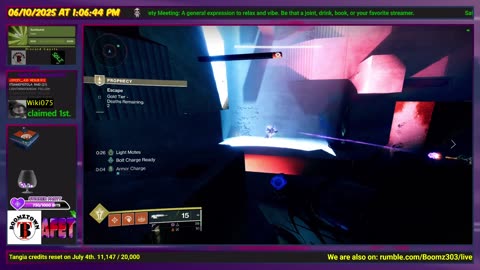 Destiny 2: 6-10-25 The Broken Deep is the Lost Sector. Void/Strand Surge.