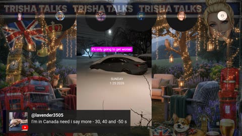 TRISHA TALKS YOUTUBE RECORDING 25 JAN 2026