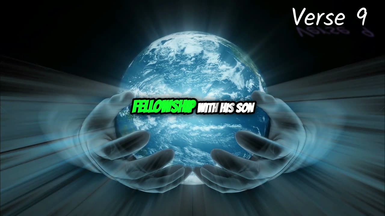 Bible Verse for the day. God's Faithfulness a Verse of Fellowship and Blessing