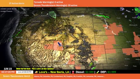 🚨 LIVE: Tornadoes, Damaging Winds & Hail Today!