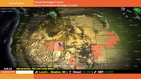 🚨 LIVE: Tornadoes, Damaging Winds & Hail Today!