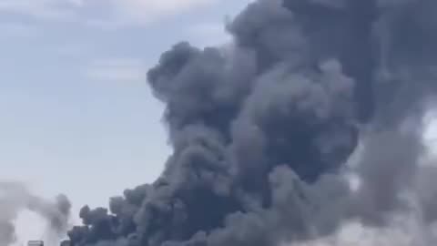 Footage purportedly shows Tabriz Airport in northwestern Iran