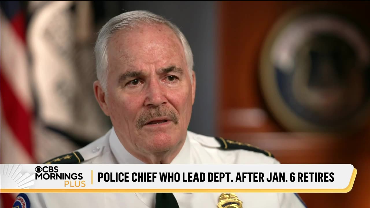 'Slap in the face': Retiring Capitol Police chief slams Trump's Jan. 6 pardons