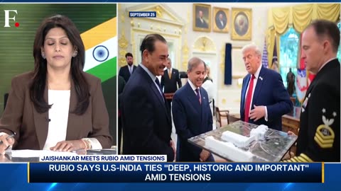 Jaishankar Meets Rubio Amid Spiralling India-US Ties _ Vantage with Palki Sharma _ N18G
