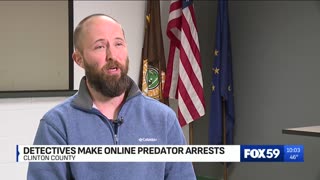 Clinton County made numerous online predator arrests
