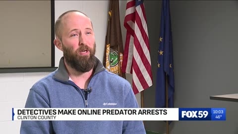 Clinton County made numerous online predator arrests