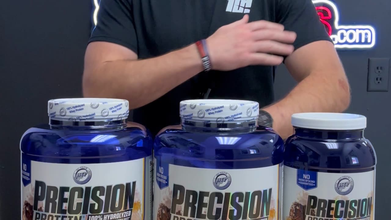 🍌 New Flavor Alert: Precision Protein – Banana Split Ice Cream Sundae! 🍨