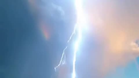 Rainbow Lightning - A Phenomenon or is it something else?