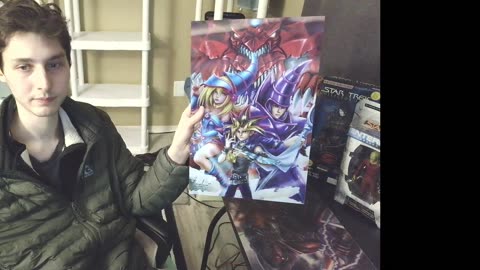 Review Of The Yu-Gi-Oh! Duel Monsters 3D Lenticular Poster That Features An Image Of Yami Yugi In It