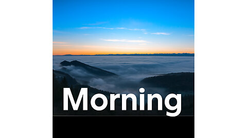 " Peaceful Sunrise Fog Over Mountains_ Relaxing Nature Scenery| USA UK Canada"