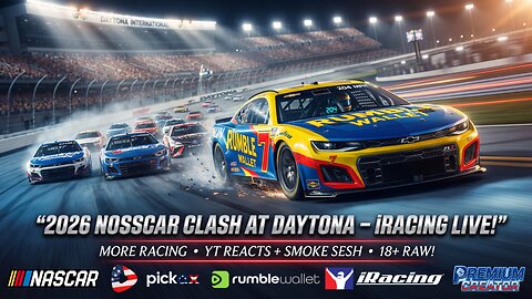 🏁🔥2026 NOSSCAR CLASH➡ YT REACTS (RACING/COPS/MILITARY) + SMOKE SESH 18+ RAW AF!