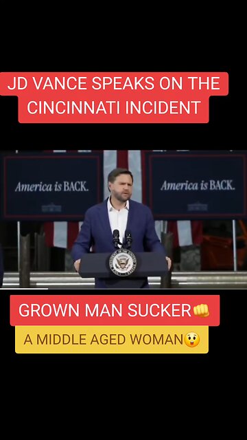 a grown man sucker punches a middle-aged woman