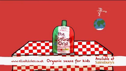 Ella’s Kitchen Advert - The Italian Sauce