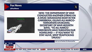 VIDEO: US strikes NARCO drug boat in the Caribbean killing all on board