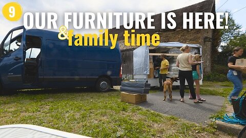 9 - It's About Time! We Have Our Furniture And Our Family Is Here To Help. 👨‍👩‍👧