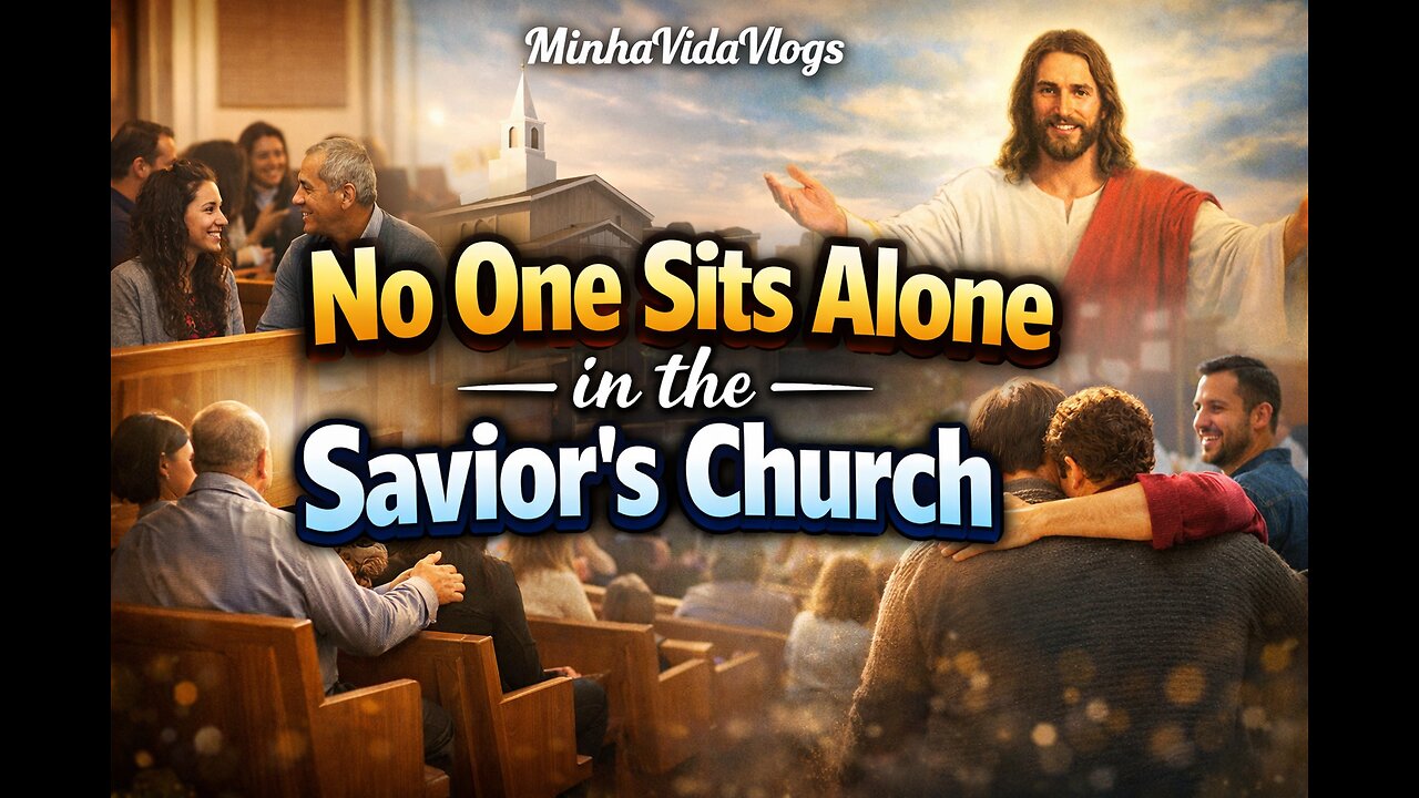 No One Sits Alone in the Savior’s Church.